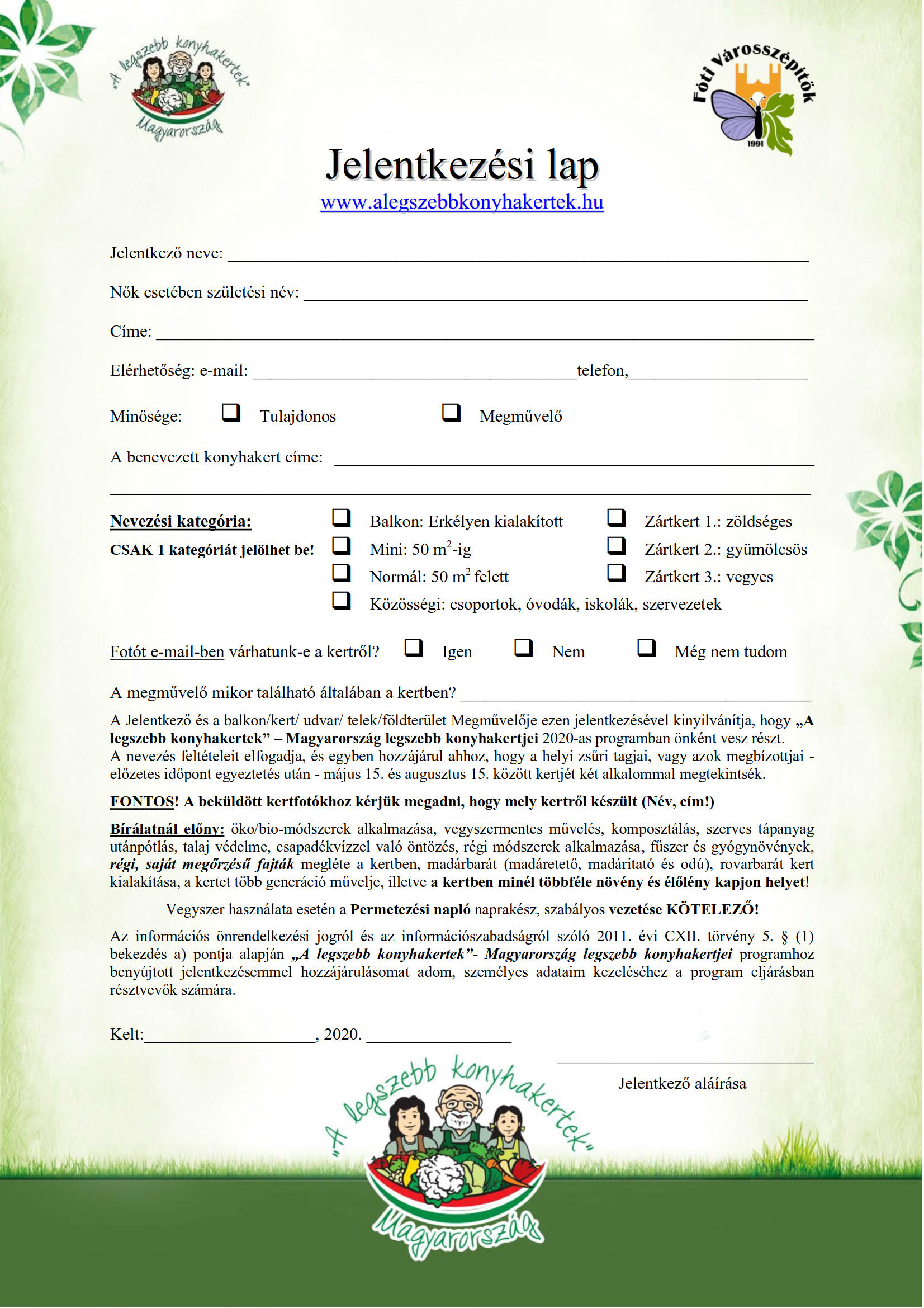 LKK 2020 Jelentkezesi lap 1